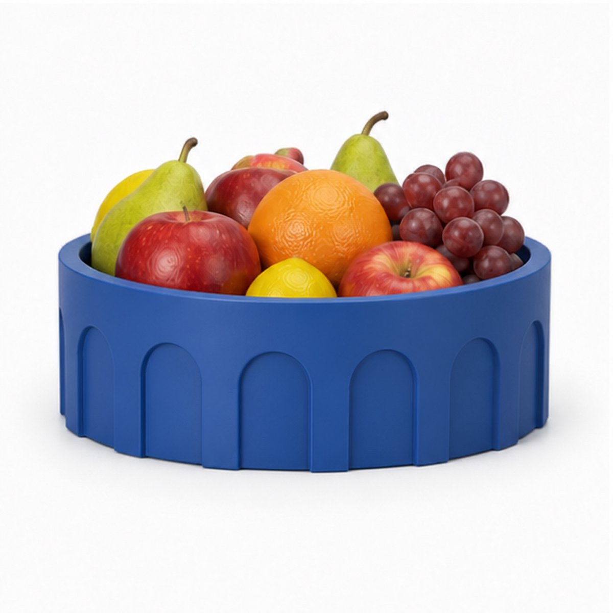 Fiastra Romano fruitschaal - Koningsblauw