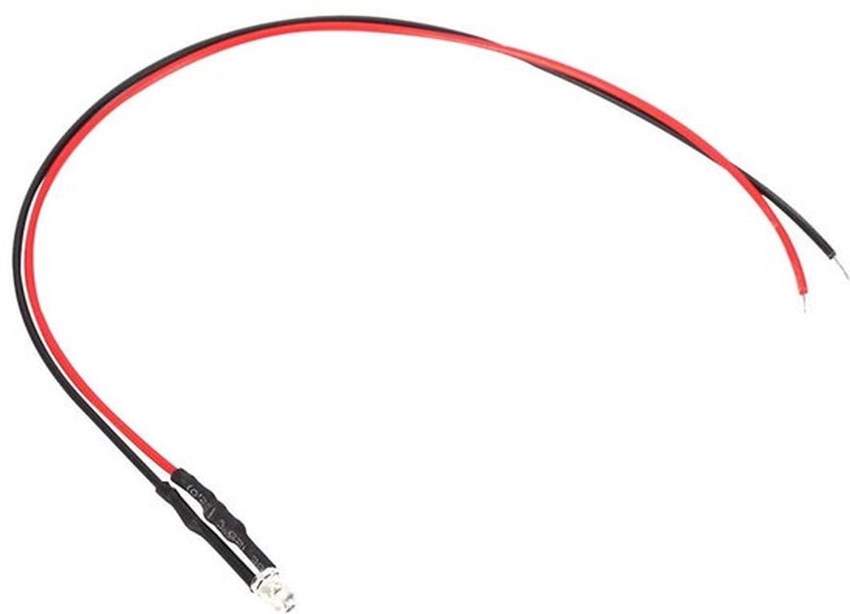 - LED Indicatorlampen - 12V Energiebesparend - Duurzaam en Betrouwbaar - Rood - Energiezuinig - Geschikt voor Diverse Toepassingen - Kleur