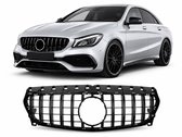 Grill Geschikt Voor Mercedes CLA W117 C117 – Glanzend Zwart – 2013-2019 – Panamericana Grill.
