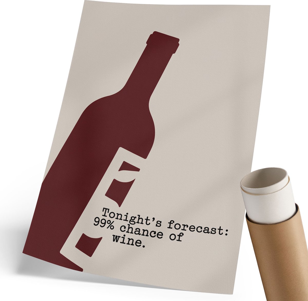 Coloray Polycanvas Wandposter - Aziatische Draak, Illustratie - 420 x 594 mm - Zwart Wandposter - Rechthoek - Canvasposter - Woonkamer, Slaapkamer, Kantoor - Decoratief