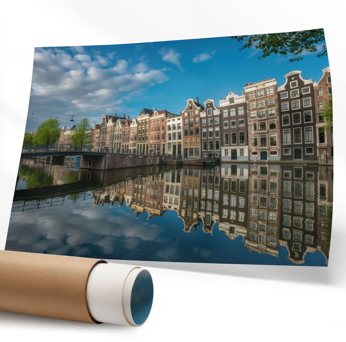 Coloray Polycanvas Wandposter - Exotische Sfeer, Fotografie - 594 x 840 mm - Beige Decoratie - Rechthoek - Interieurdecoratie - Kantoor - Minimalist