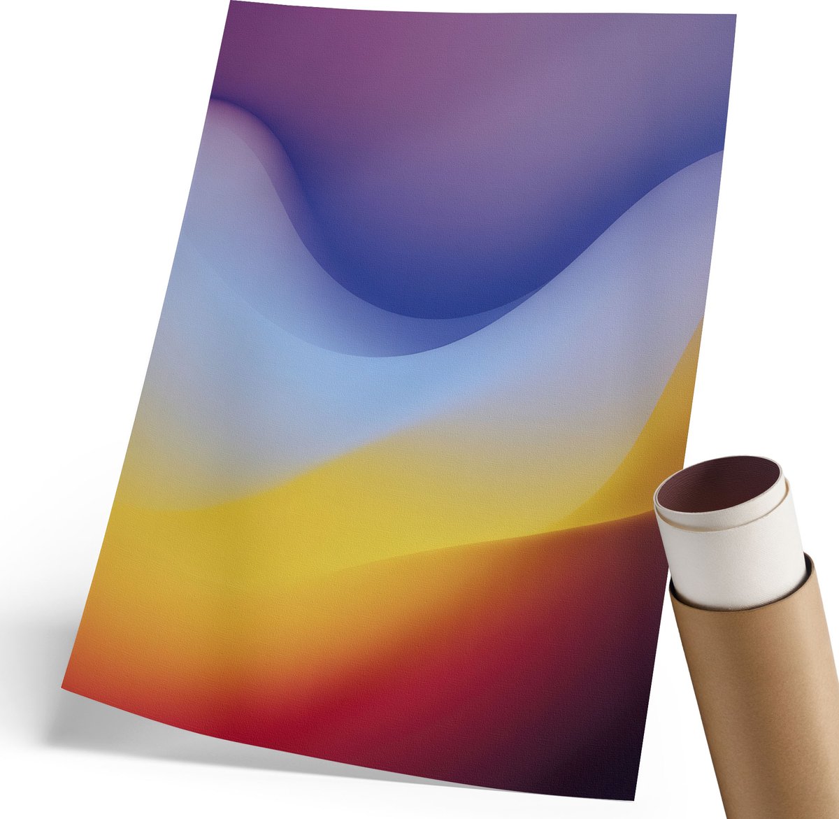 Wallfluent Polycanvas Wandposter - Mysterieuze Elegantie, Fotografie - 420 x 594 mm - Beige Kunst - Rechthoek - Muurkunst - Woonkamer, Slaapkamer, Kantoor - Glamour