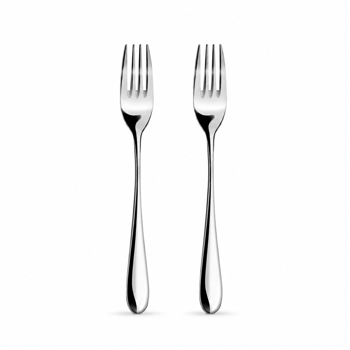 2x Wilmax Stella Diner Vorken RVS 20cm - Elegant & Duurzaam