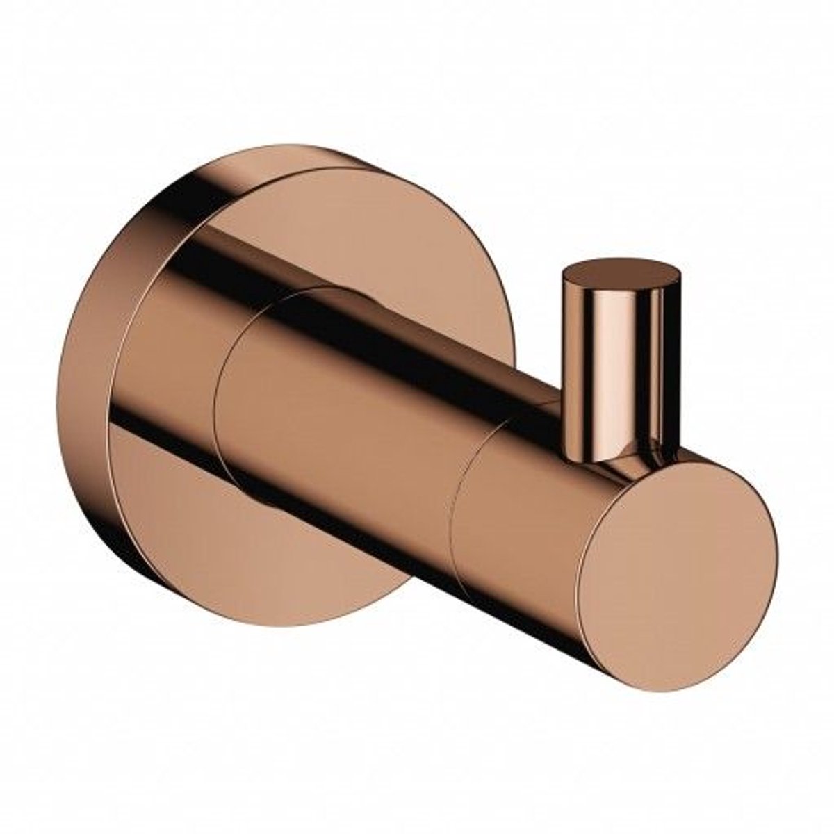 Omnires Modern Project Enkele Haak Mat Zwart MP60110CP