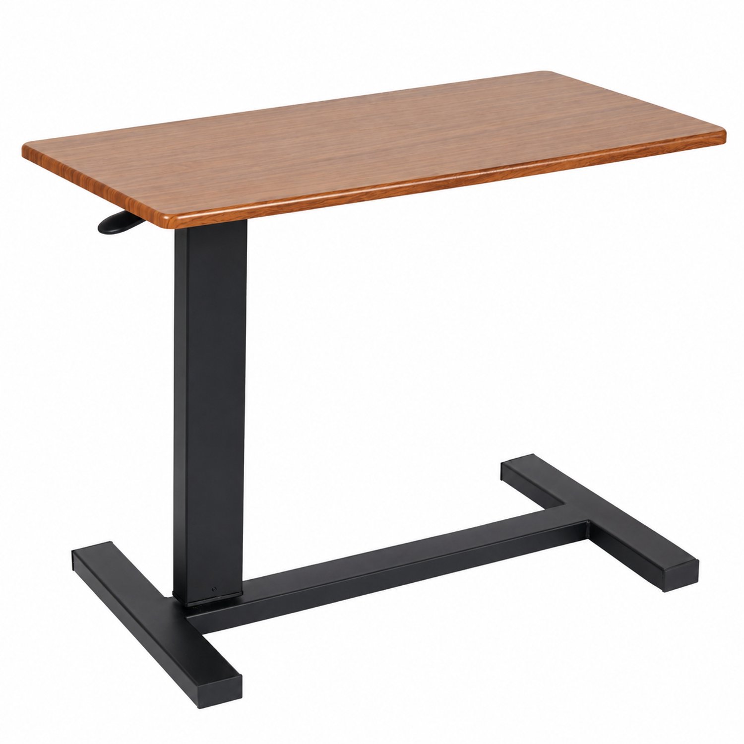 Sellino Laptop tafel - Bedtafel - Stijlvolle Verstelbare Bijzettafel - Modern Design met Wielen & Opbergruimte - 80 x 40 cm