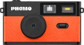 Phomo Digitale Retro Camera - Compact Camera - 8MP - 4 Retrofilters - Flits - SD-kaart - USB-C - Oranje