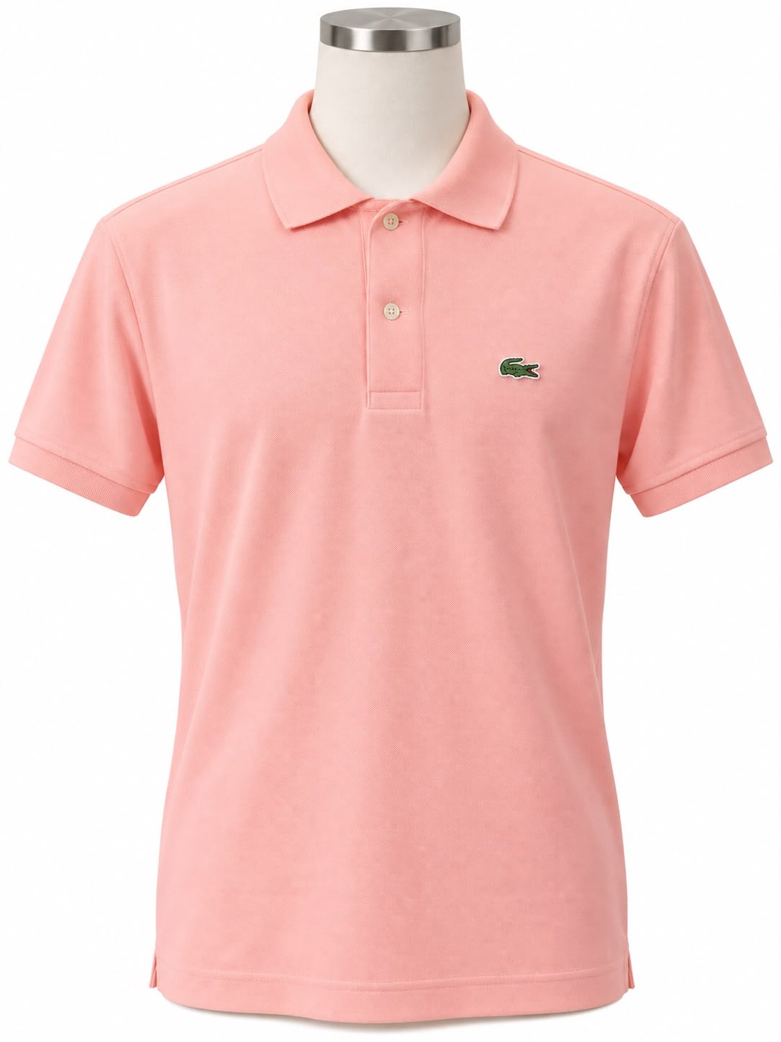 Lacoste Heren Polo Shirt Licht Korte Mouwen Roze