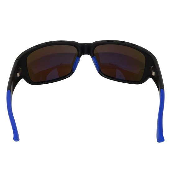 WK Premium Sport Zonnebril – Gepolariseerde UV400 Zilver REVO TAC Lenzen – Ultralicht en Flexibel TR90 Montuur – Zachte Rubberen Neus- en Oorpads – Mat Zwart – Ideaal voor Autorijden, Fietsen en Outdoor — afbeelding 2