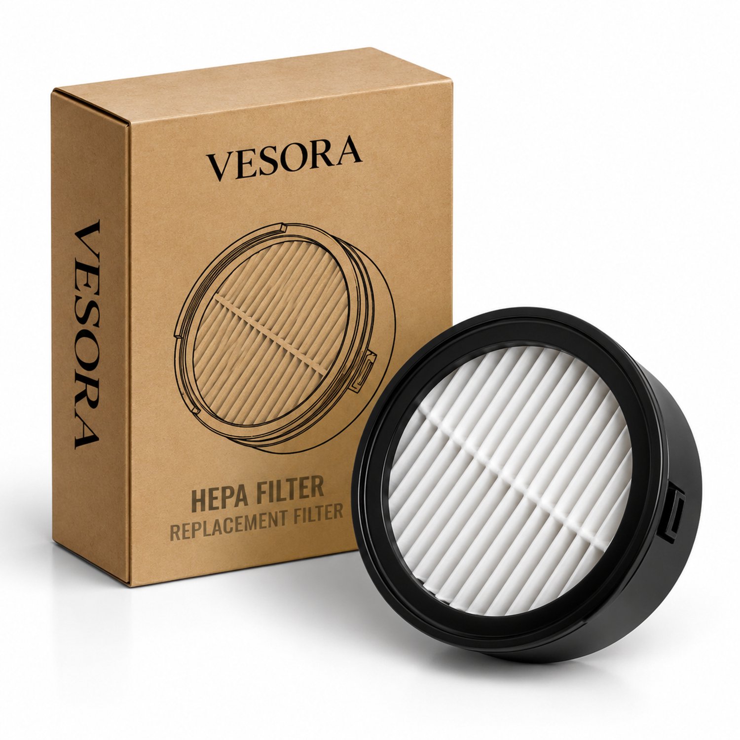 Vesora® HEPA-filter voor FLEX & BASIC V7 Steelstofzuiger – Vervangend Filter