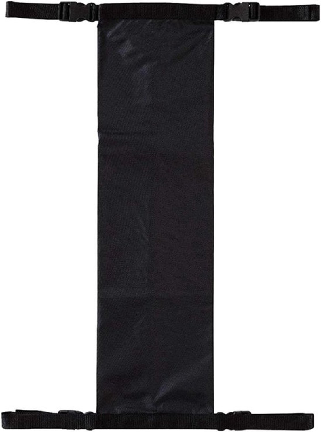 Zuurstoftankhouder - Draagbare Fleshouder - Rolstoel Transport - Eenvoudige Installatie - 70 x 25 cm - Zwart