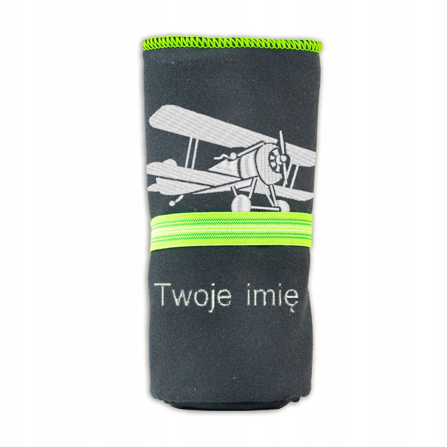 Personaliseerbare Sneldrogende Handdoek - Vliegtuig Thema