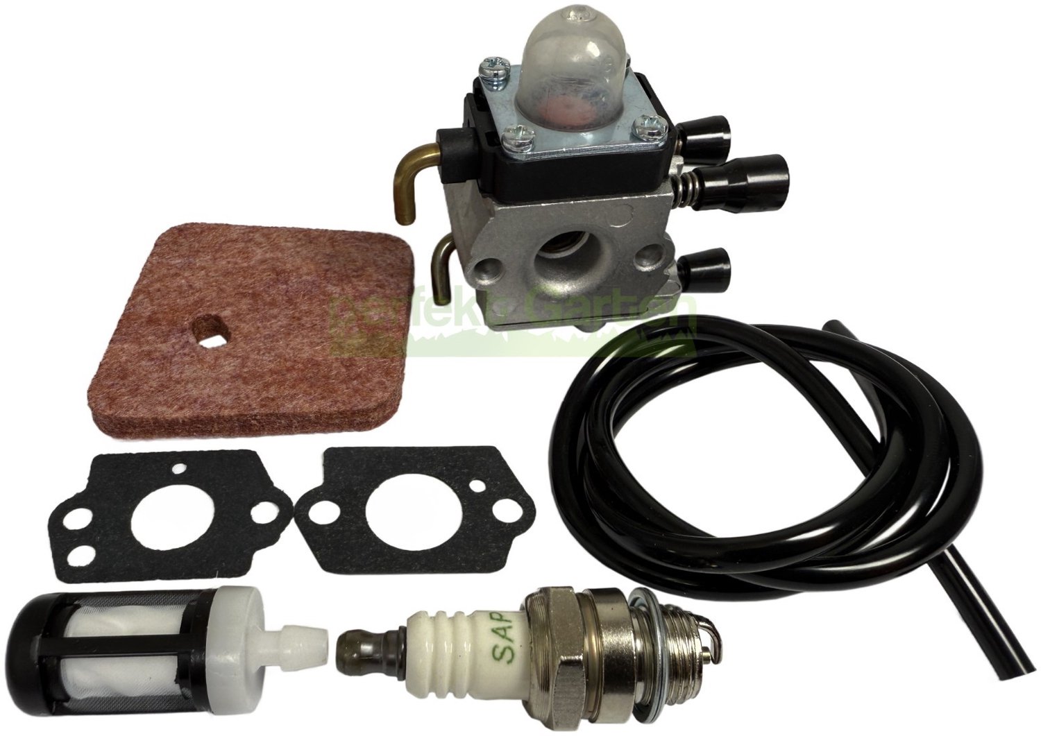 Carburateurset voor Stihl FS 38, 45, 46 C, 55 C1Q-S28G, 41401200619, C1Q-S66 bosmaaier