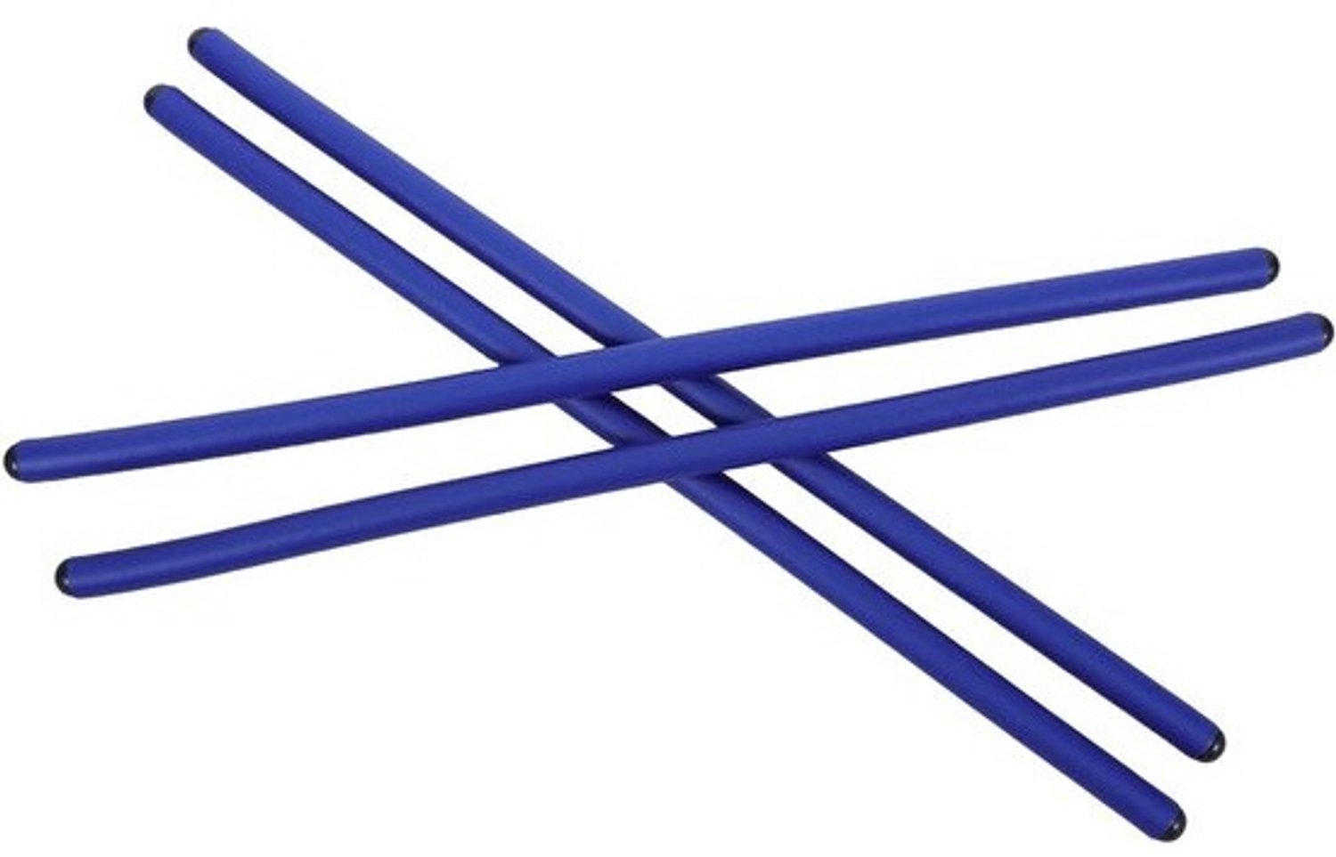 Flexibele Haakstokhouder - Wandelstok Klem - Mobiliteit Ondersteuning - Aanpasbare Vorm - 43 cm Lengte - Blauw