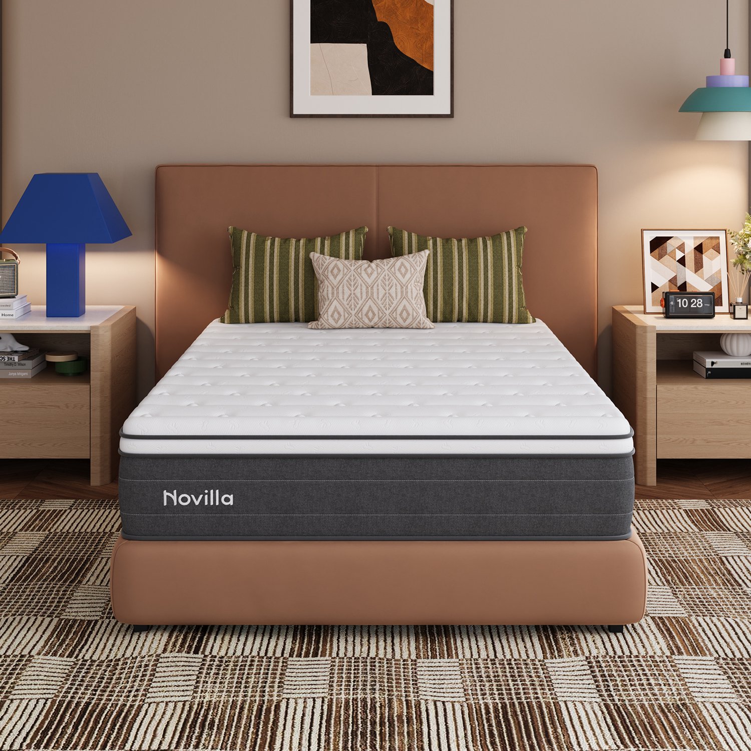 Novilla Pocketveringmatras 140x200 cm - 7 comfortzones - H3 - 25 cm Grijs