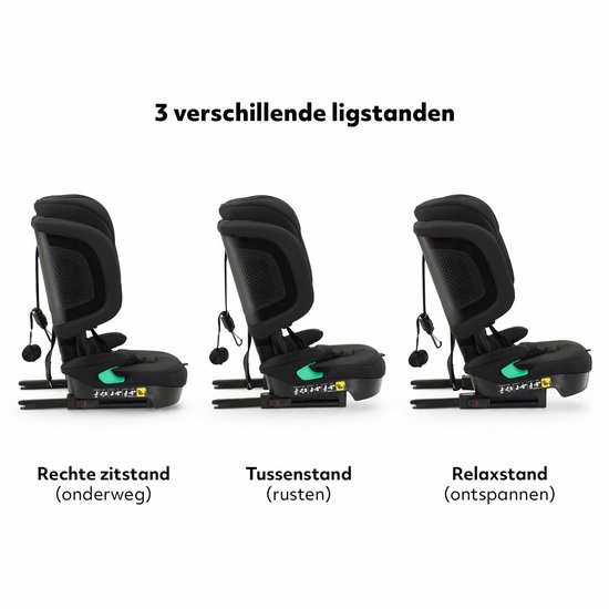 Deryan Cleo Autostoel 76-150 cm - Kinderzitje met Isofix - Opvouwbaar — afbeelding 2