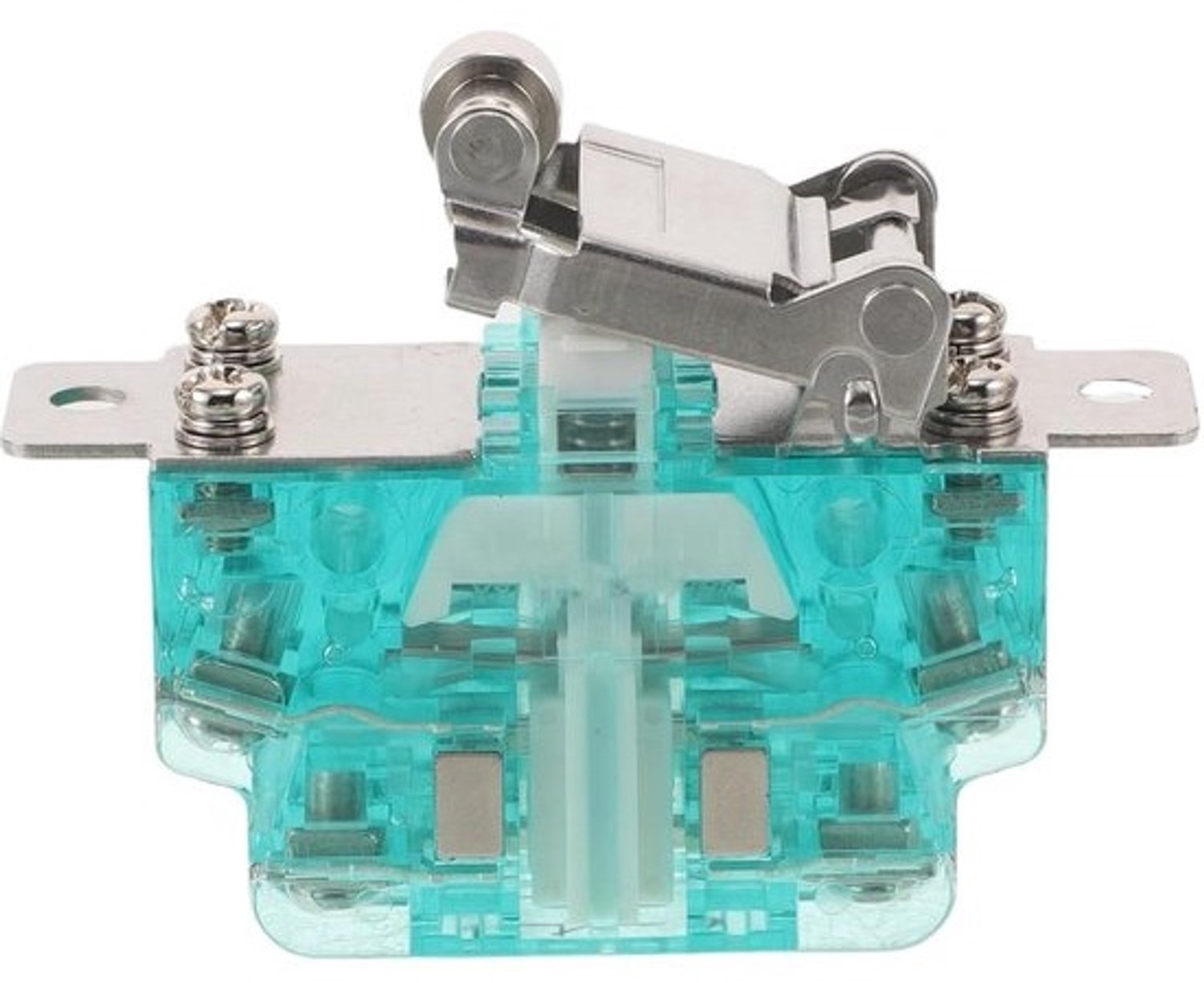 Magnetische Schakelaar - Zelfreset Eindschakelaar - Machine Automatisering - Nauwkeurige Positiedetectie - 6.6 cm - Hemelsblauw