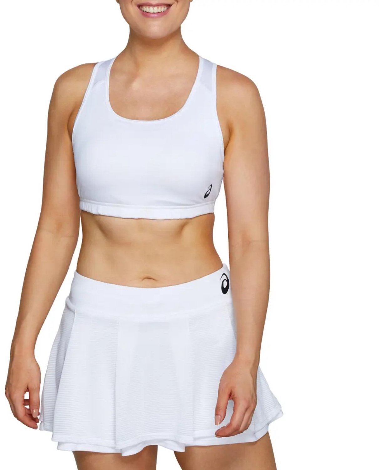 ASICS Tennis Bra PR - Sport-bh - Maat M - Brilliant White / Wit - Tennis - Tennis - Dames Sport-bh voor Vrouwen