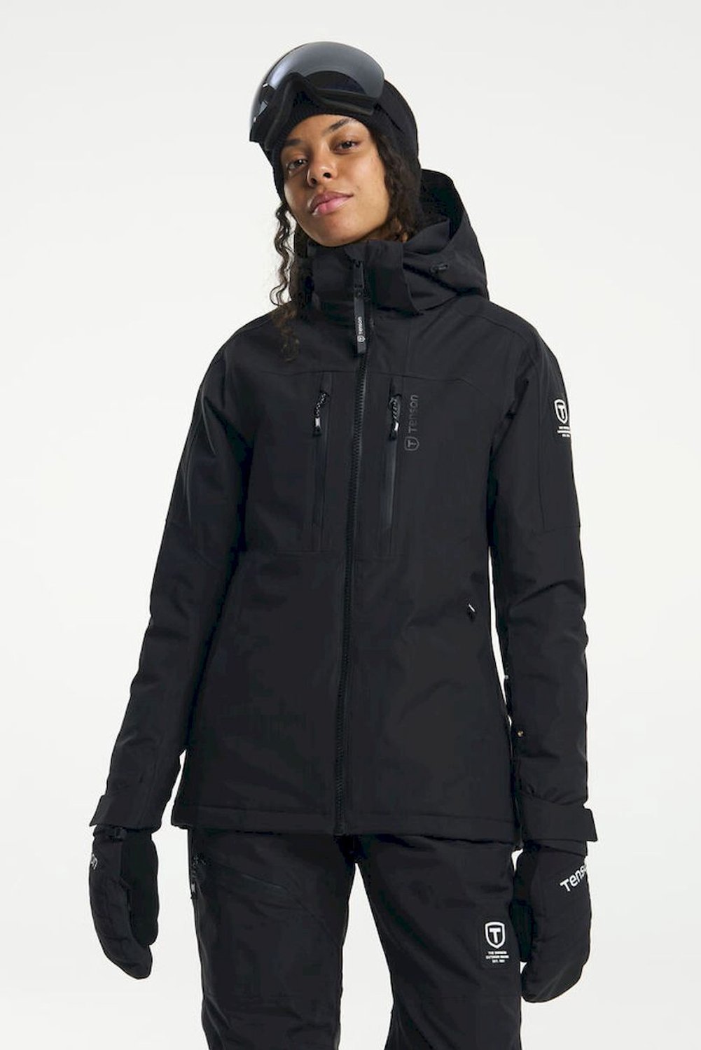TENSON aylin jacket women Ski jack dames Zwart