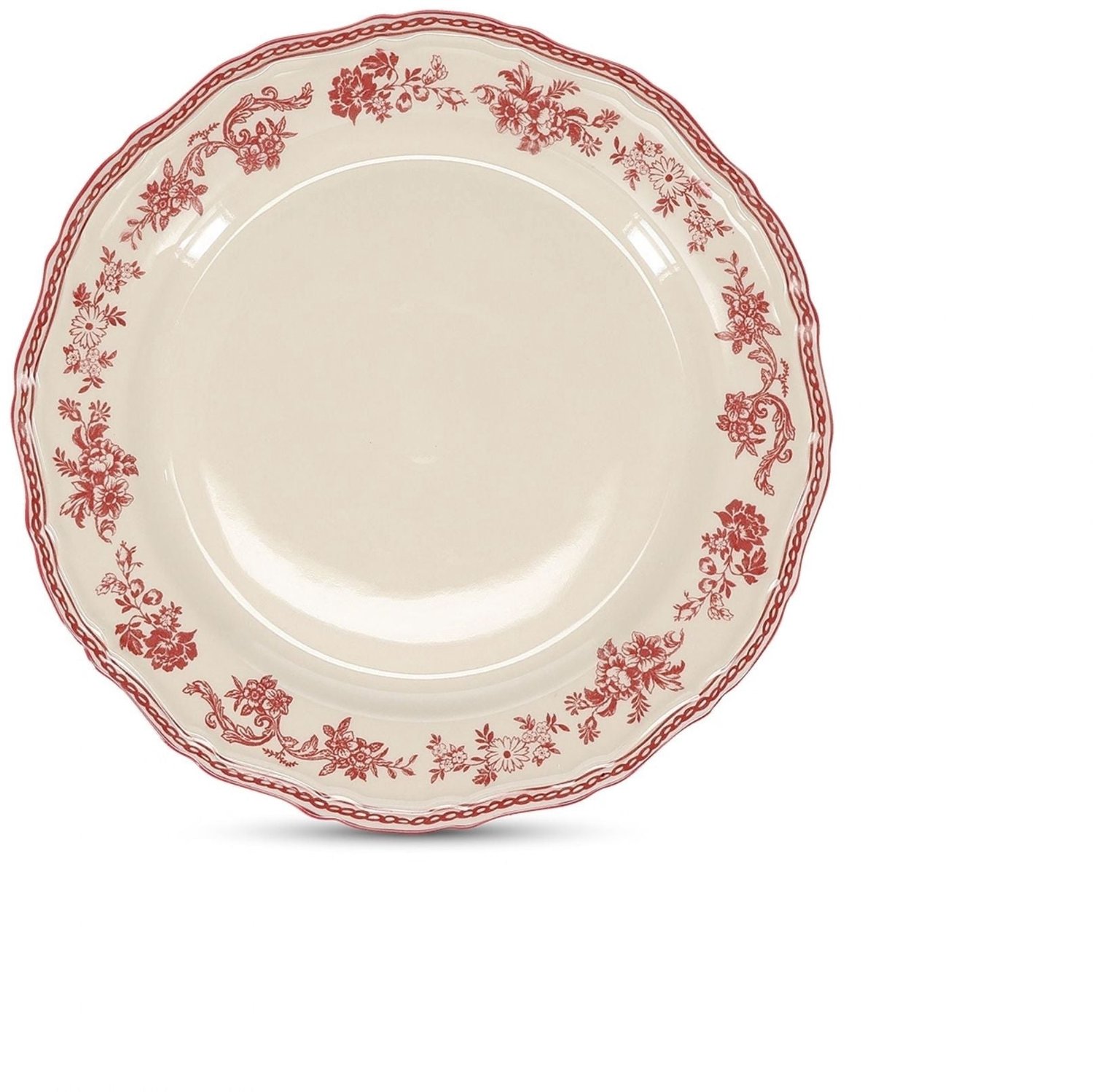 SP Collection - Plat bord 27cm burgundy Cyril - Dinerborden
