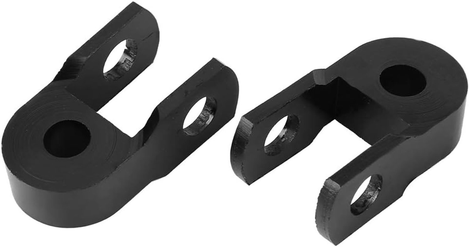 Moto ammortizzatore achtervering 3cm - universeel - zwart - verhoogt rijcomfort - ShopVlot