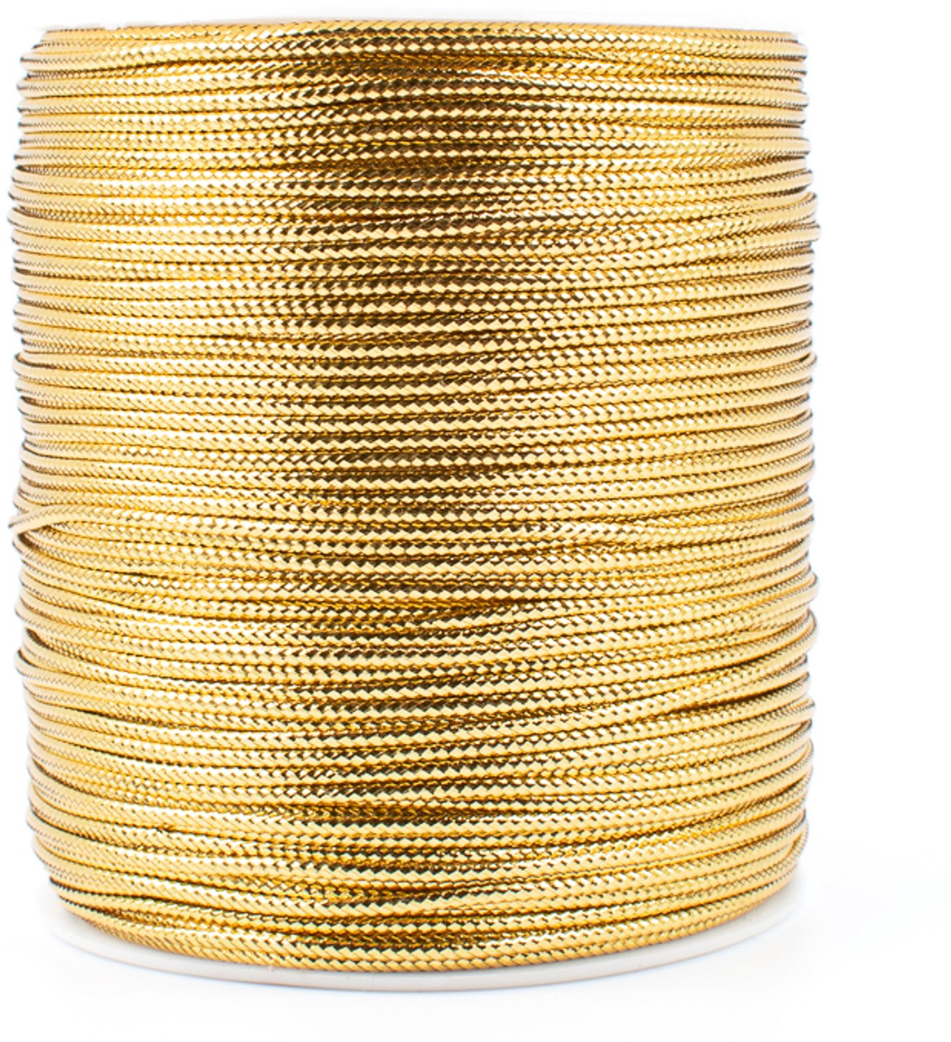 Decoratiekoord - cadeaulint - goud - 2 mm x 200 meter - cadeaukoord