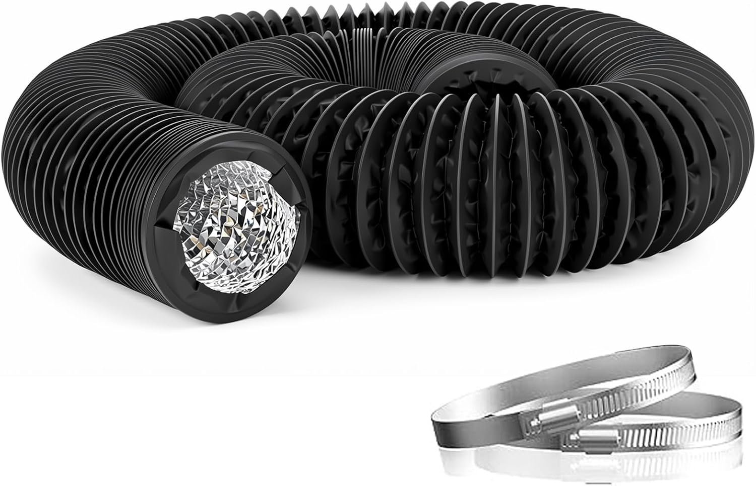 Heating Hose - Aluminum Air Intake Hose - Auto Air Duct Tube - Air Duct Hose - Car Heating Duct - ShopVlot