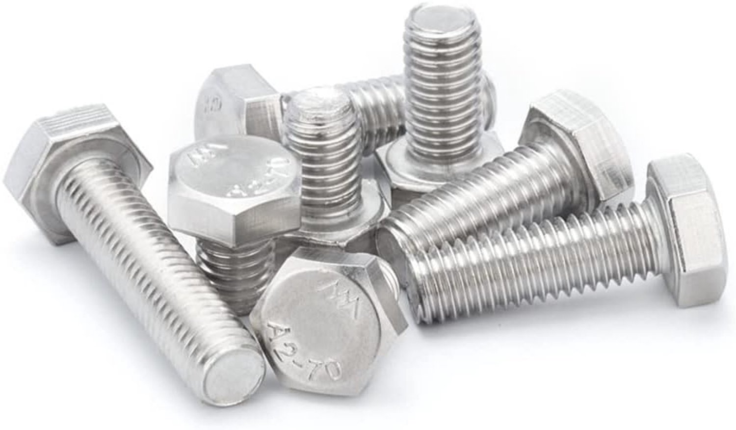 M14 Hexagon Head Bolts Outside Corner Hexagonal Machine Screws Stainless Steel Outer Hexagon BoltM14×90mm,1 pcs - ShopVlot