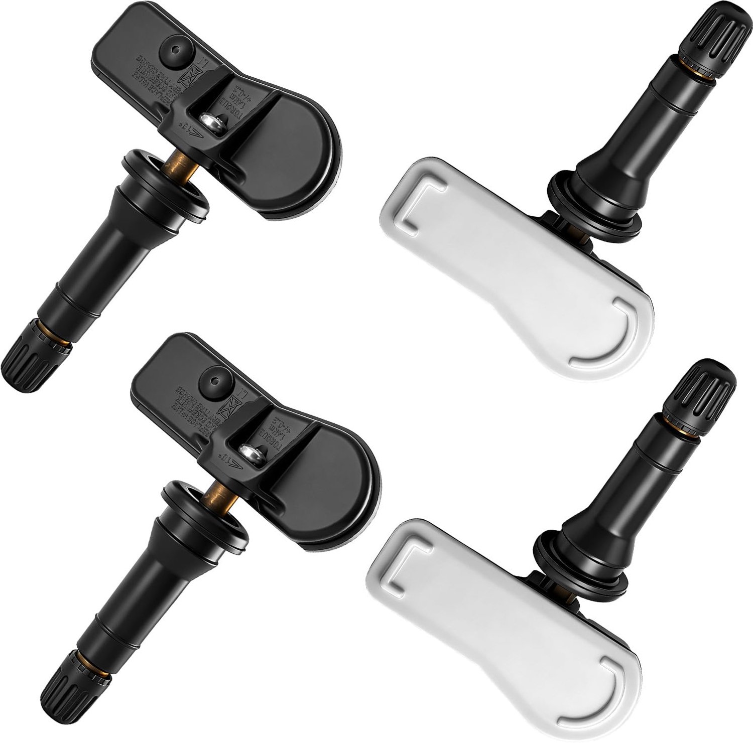 Bandenluchtdruksensoren set van 4 - Compatibel met Renault Trafic 3/Dacia Duster - Betrouwbare drukmeting - ShopVlot