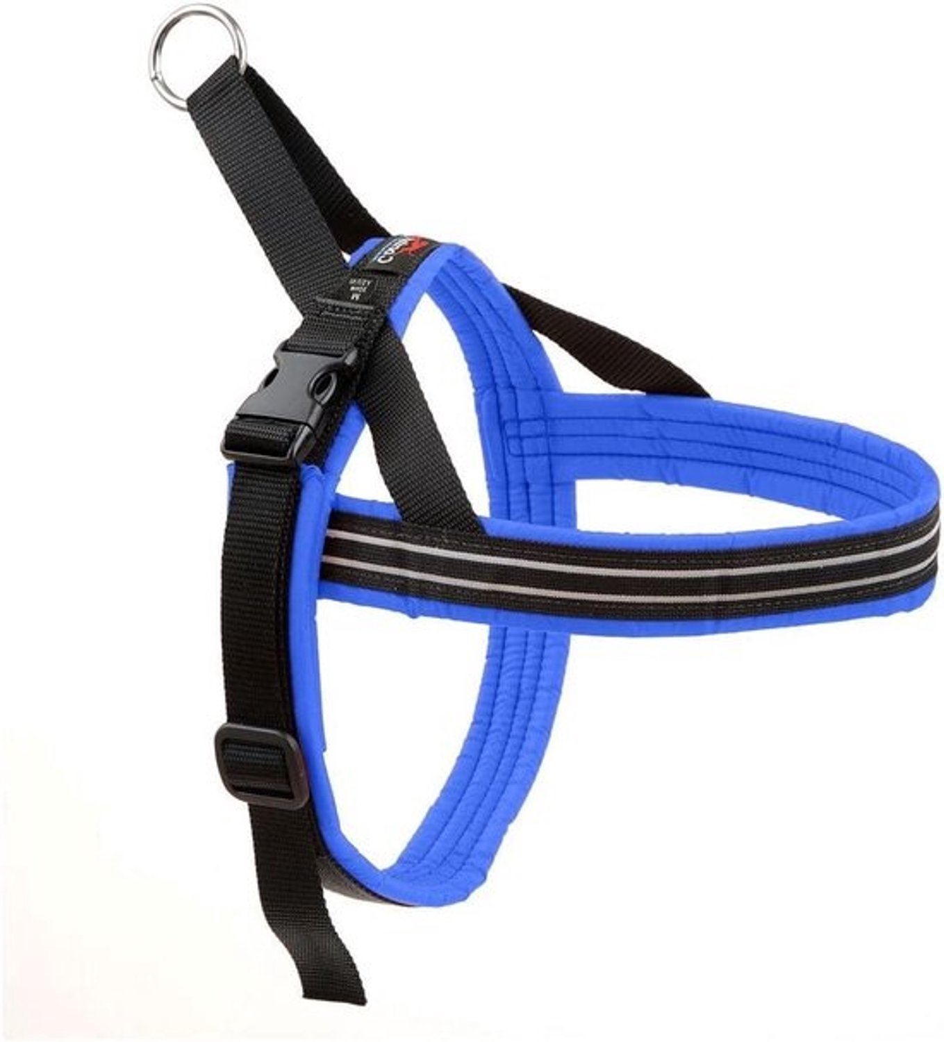 Comfortabel Sportharnas voor Honden Blauw Met Reflectie en Zachte Padding