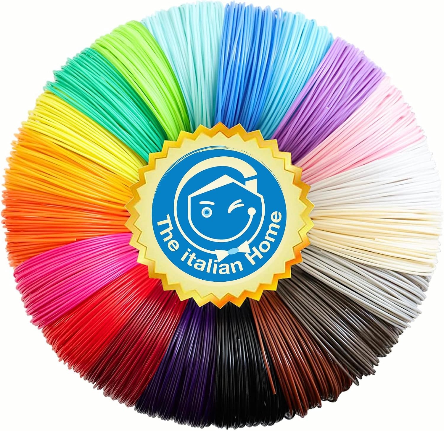 3D-stiftfilament - Multicolor - 30 Kleuren - 1,75 mm - Voor 3D-pennen