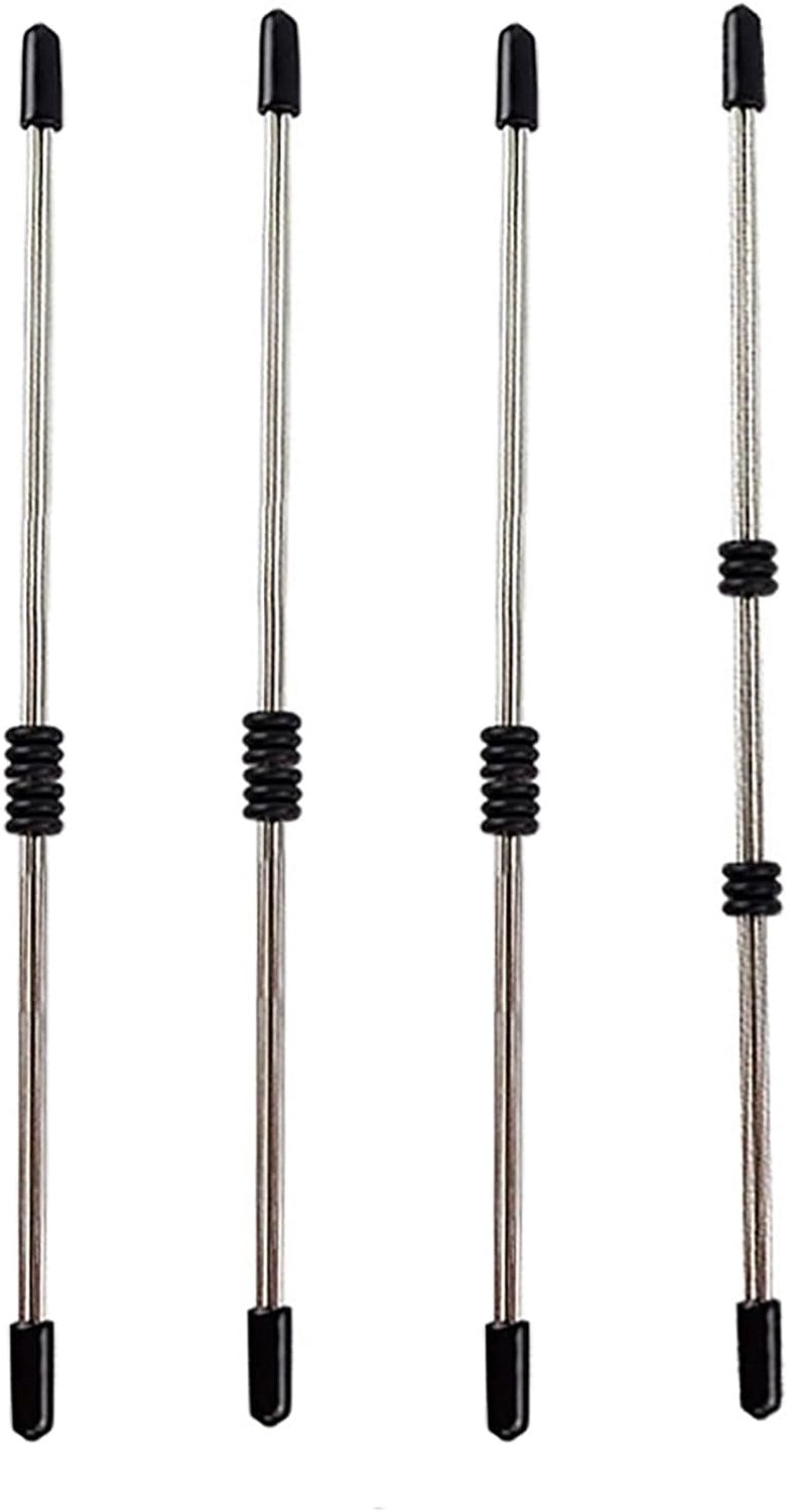 Nipple Clamps Set van 4 - Verstelbaar - RVS en siliconen - Stimuleert de borsten - Homevero