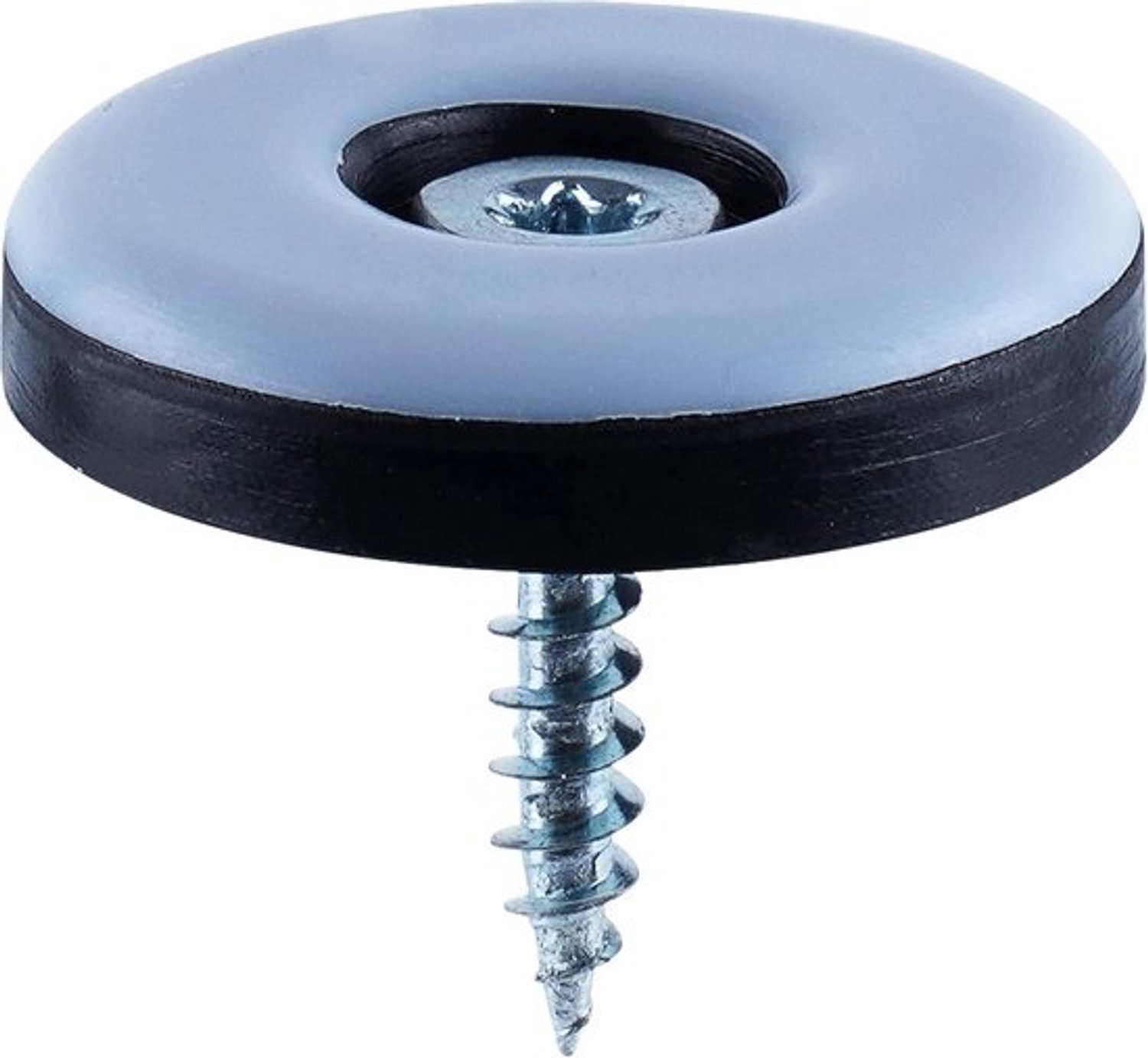 Meubelglijders Set - PTFE Glijders - Vloeren Beschermen - Inclusief Schroeven - Ø 30 mm - Grijsblauw