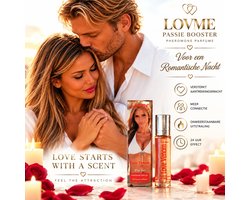 LOVME aantrekkende Pheromone Parfum om hem te verleiden - Erotic Parfum met Feromoon - Je Natuurlijk chemistry booster - Originele Pheromone Parfum voor Onweerstaanbare Aantrekkingskracht Love venom voor libido - Aantrekkende Erotische parfum