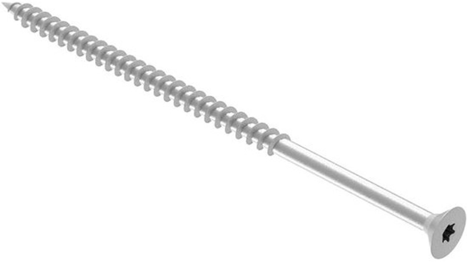 Spaanplaatschroeven - Houtschroeven - Verbinding Maken - Gedeeltelijk Verzinkt - 6 x 130 mm - Zilverkleurig