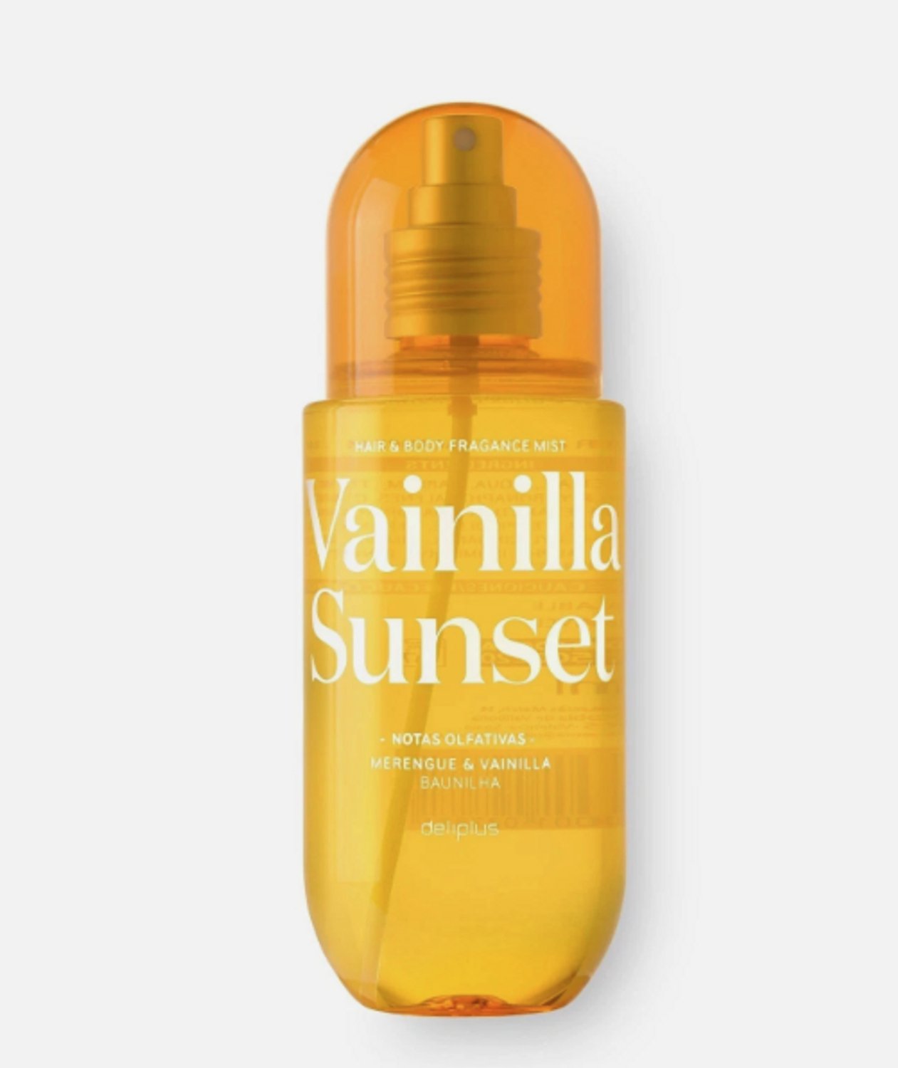 Deliplus Vainilla Sunset Hair & Body Fragrance Mist 250 ml