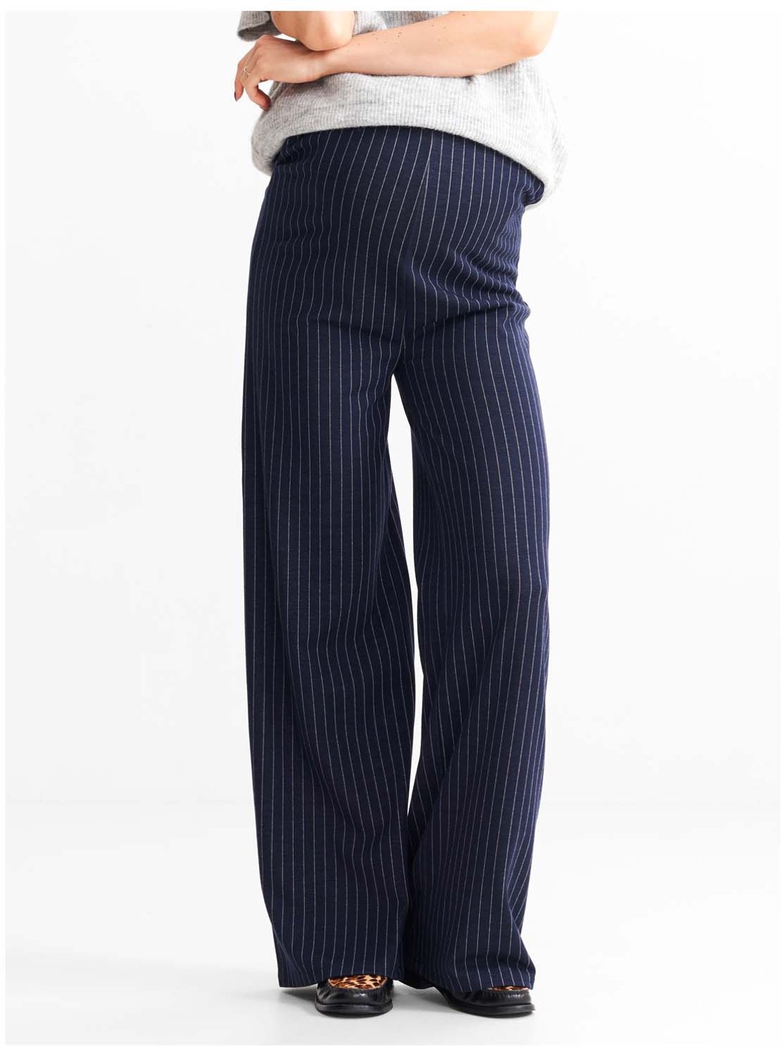 Prénatal zwangerschapsbroek - positiekleding - Deep Sky Blue - Maat M