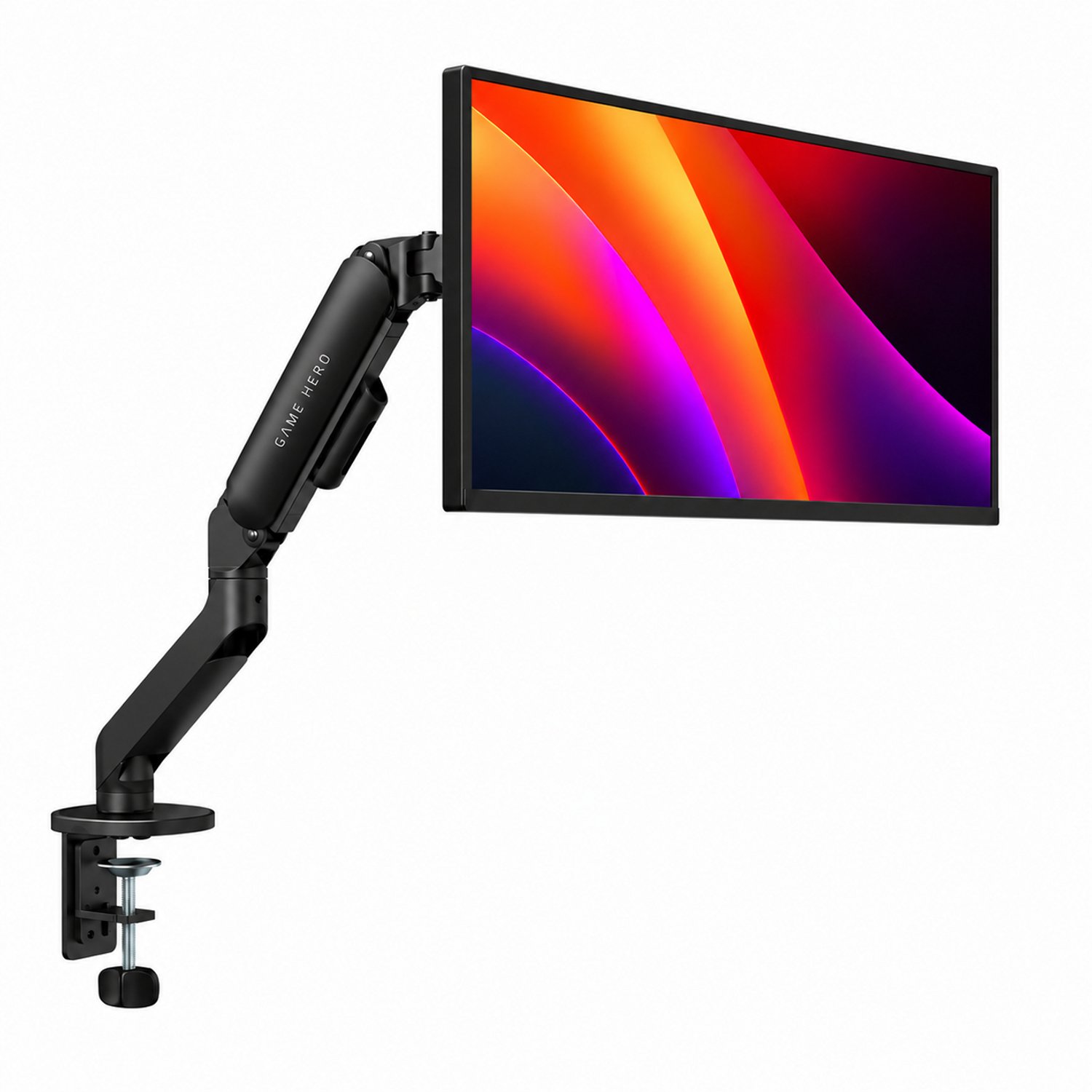 GAME HERO® Monitorarm 1 Scherm - Monitorbeugel - 17-32 inch (10kg) - Zwart