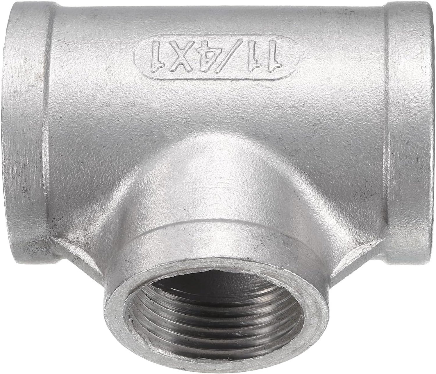 T-stuk buisschroefverbinding 1" x 1-1/4" x 1-1/4" - 304 roestvrij staal - 3-weg T-connector - ServiceTopper