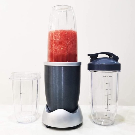 Reserve Beker voor Nutri 900W Blender 532ml 710ml 946ml Vervangende Bekers met Deksel en Messen Set — afbeelding 5