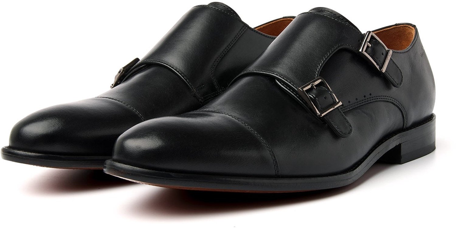 VANLIER - Heren Schoenen - Zwart - Maat 46