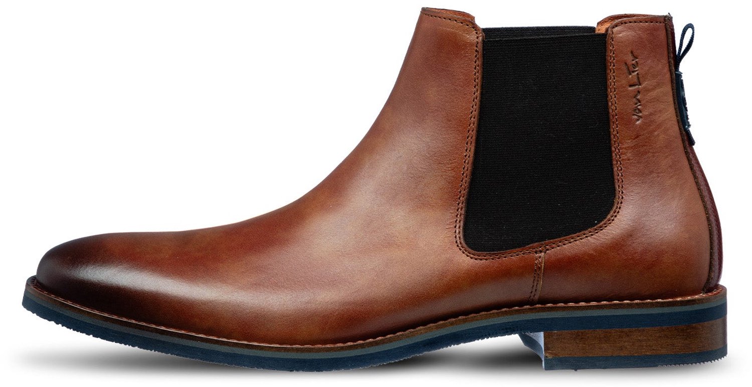 VANLIER - Heren Schoenen Amalfi - Bruin - Maat 45