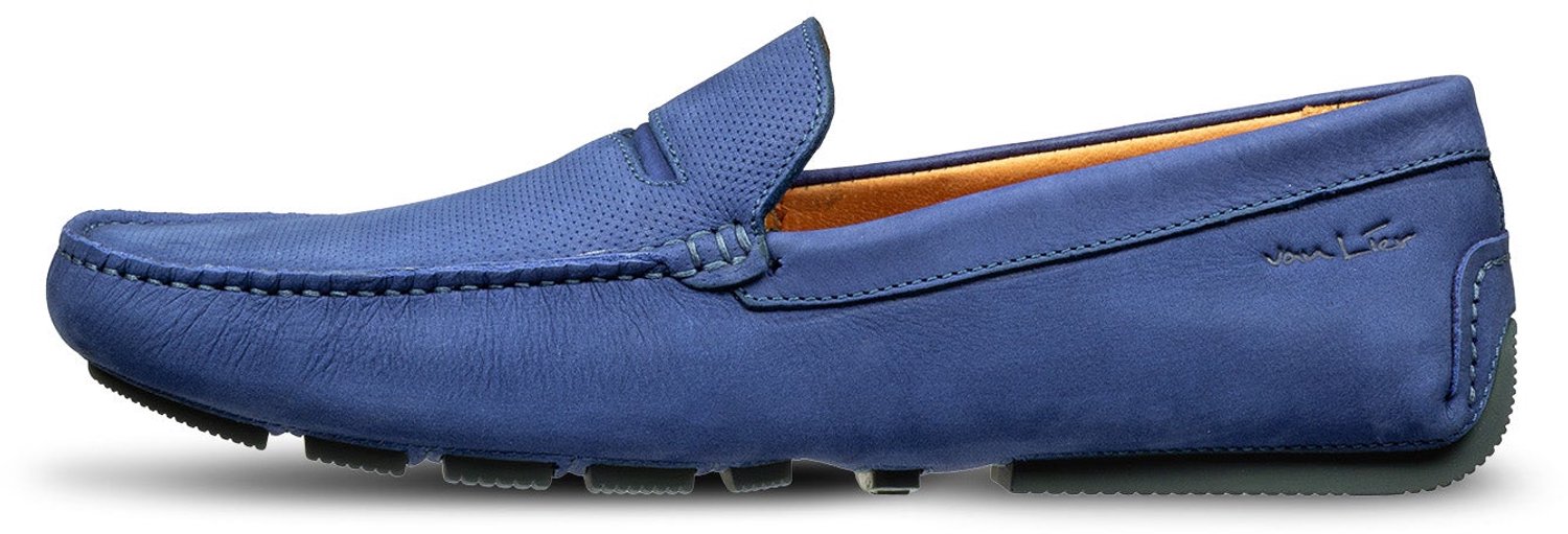 VANLIER - Heren Schoenen - Blauw - Maat 46