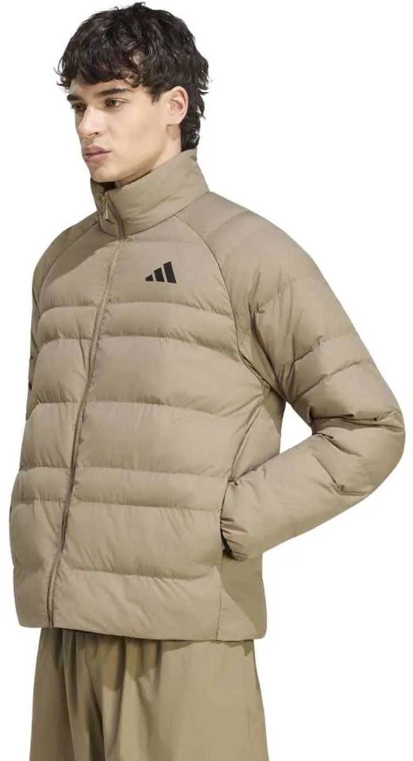 Adidas Essentials Packable Insulated Jas Man Khaki