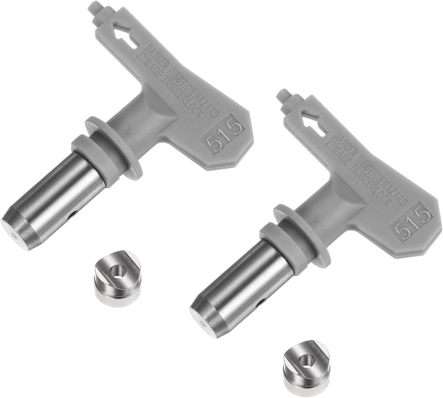 Omkeerbare spuitmonden 0,015 inch - 2 stuks - voor Airless-spuitapparaat - duurzaam en slijtvast - m-winkel