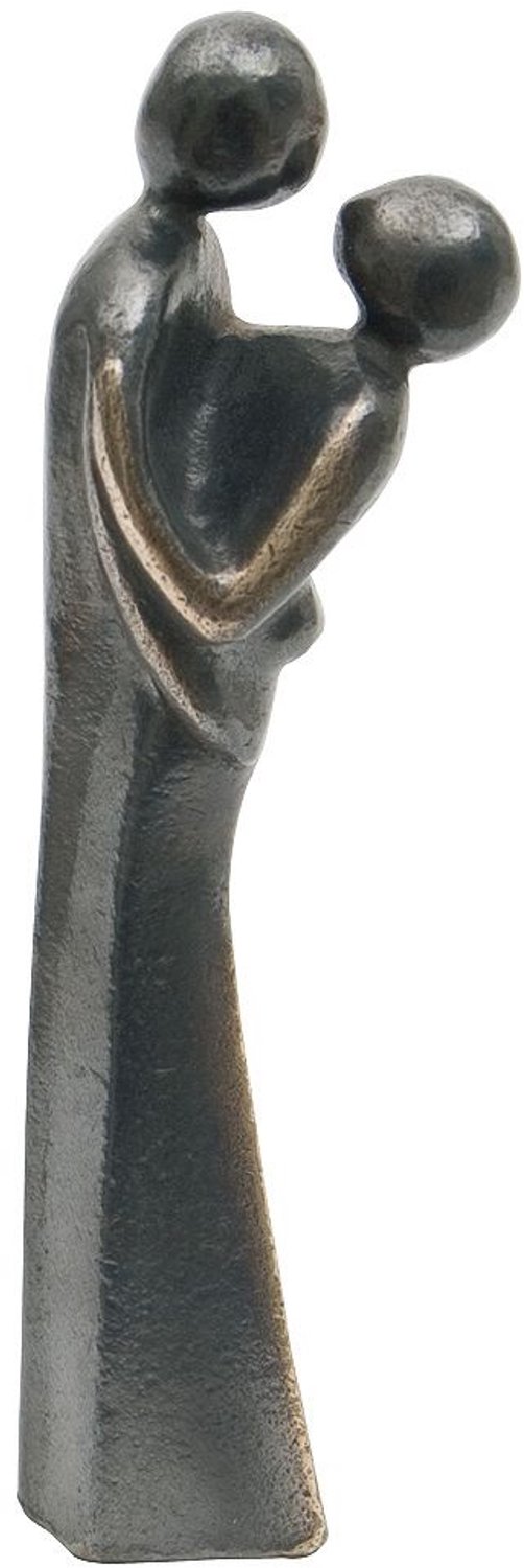 Rawa Geschenken sculptuur brons de kus bronzen beeld liefde Echt brons 14 cm hoog