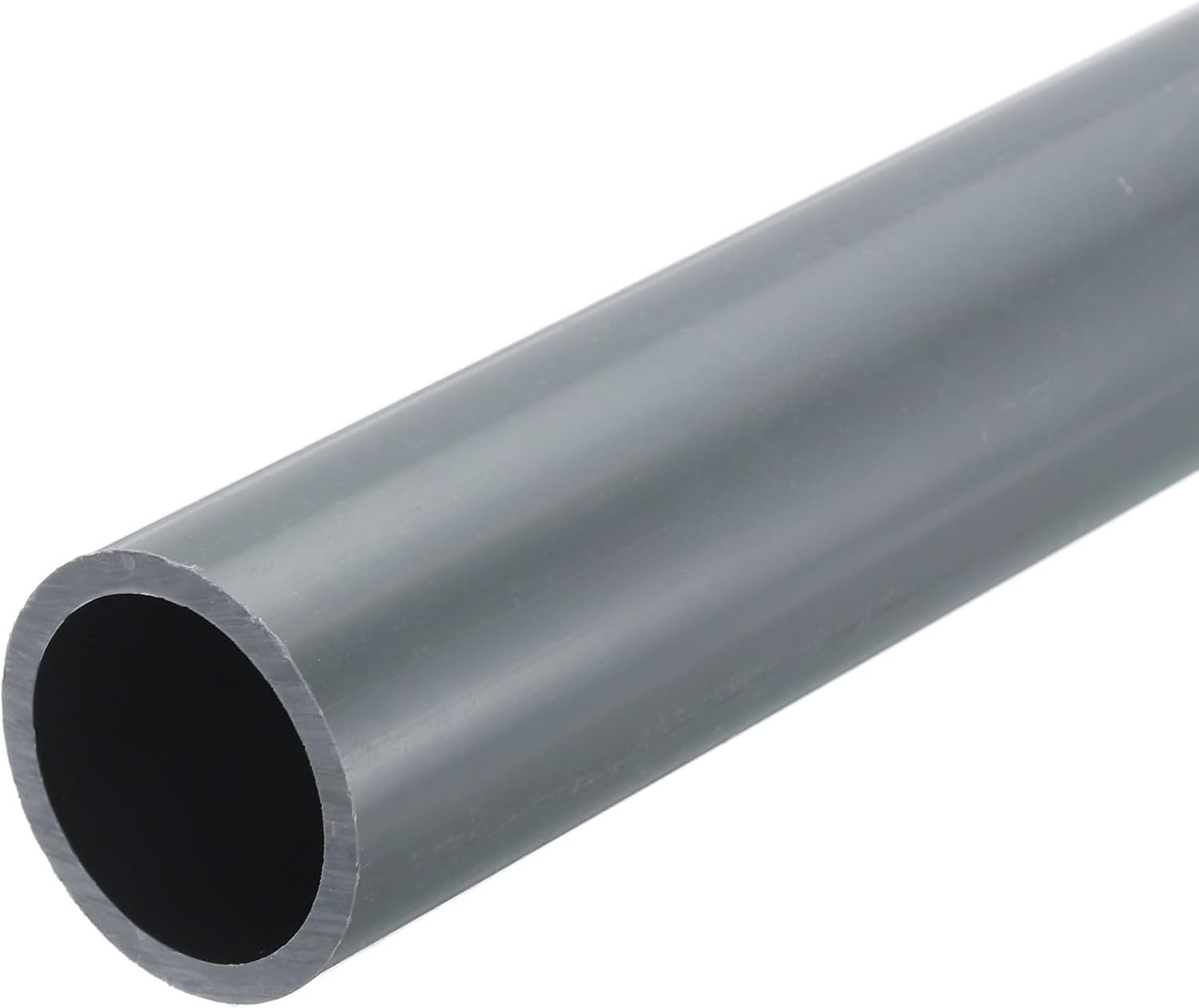 PVC-slang 31,6 mm - stijve lichtgrijze slang - hoge stevigheid - geschikt voor waterleidingen - ServiceTopper