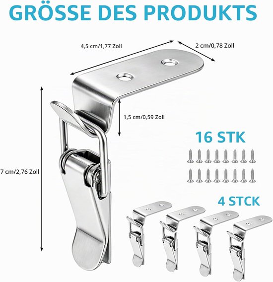 90 graden 4 stuks — afbeelding 2
