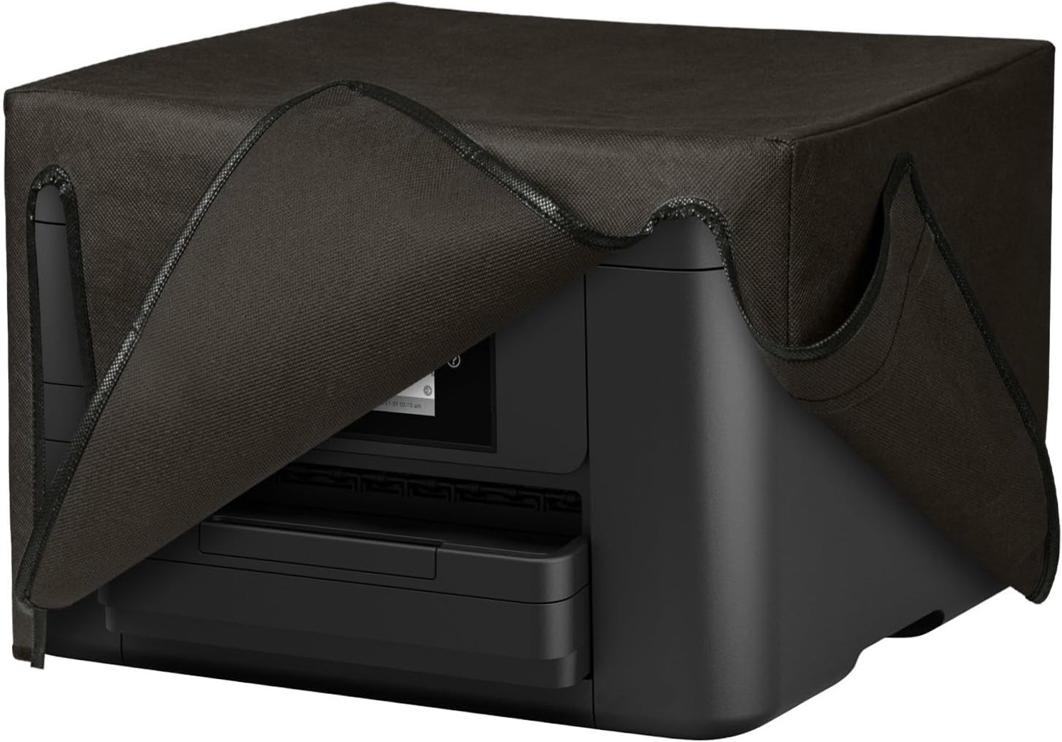 beschermhoes voor printer - passend voor Epson Workforce WF-4820 - donkergrijs - beschermt tegen stof en vuil - ServiceTopper