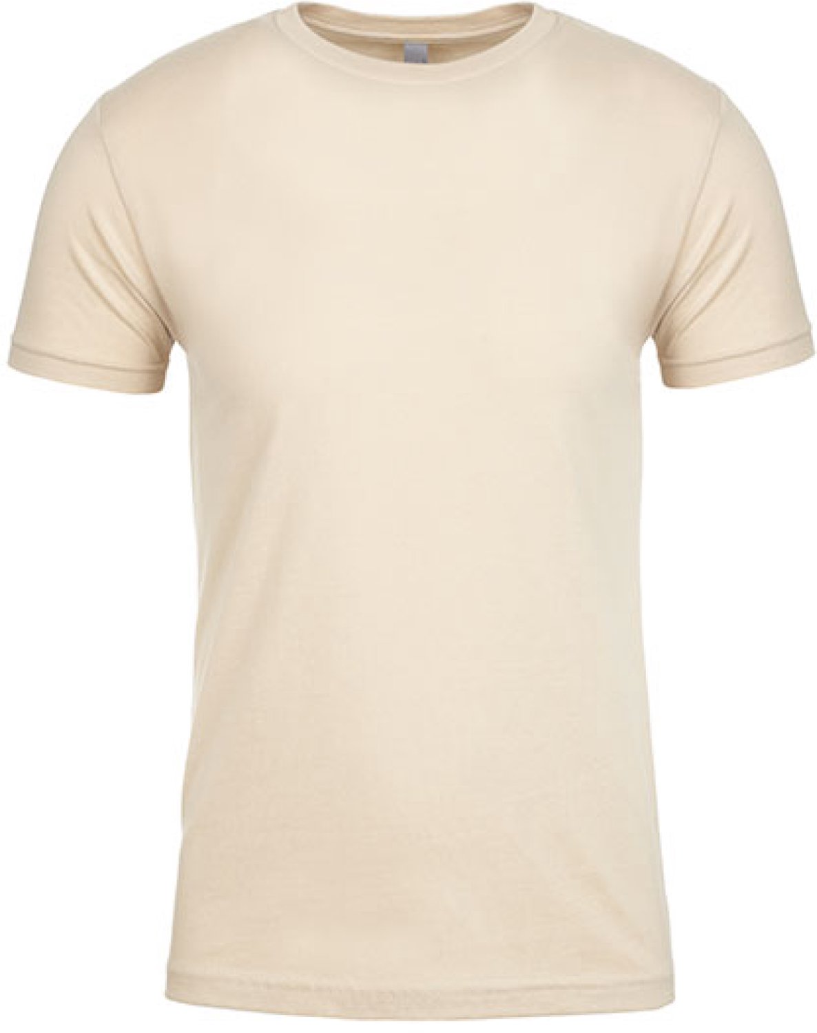 Next Level Apparel - Unisex Crew Neck T-Shirt - Cream - 3XL
