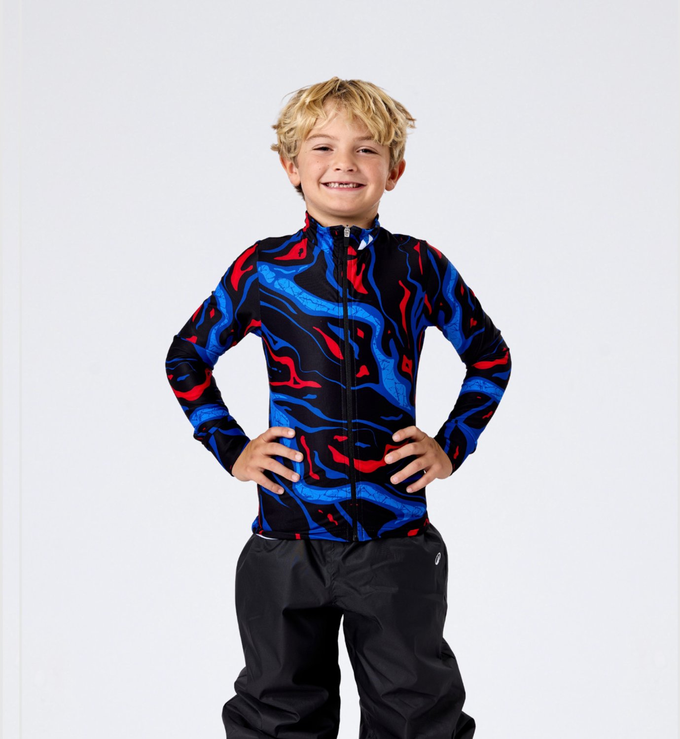 Mountain Hero Rugbeschermer Wintersport Kids - Uitwisselbare Beschermingspad - Little Legend - Maat 164